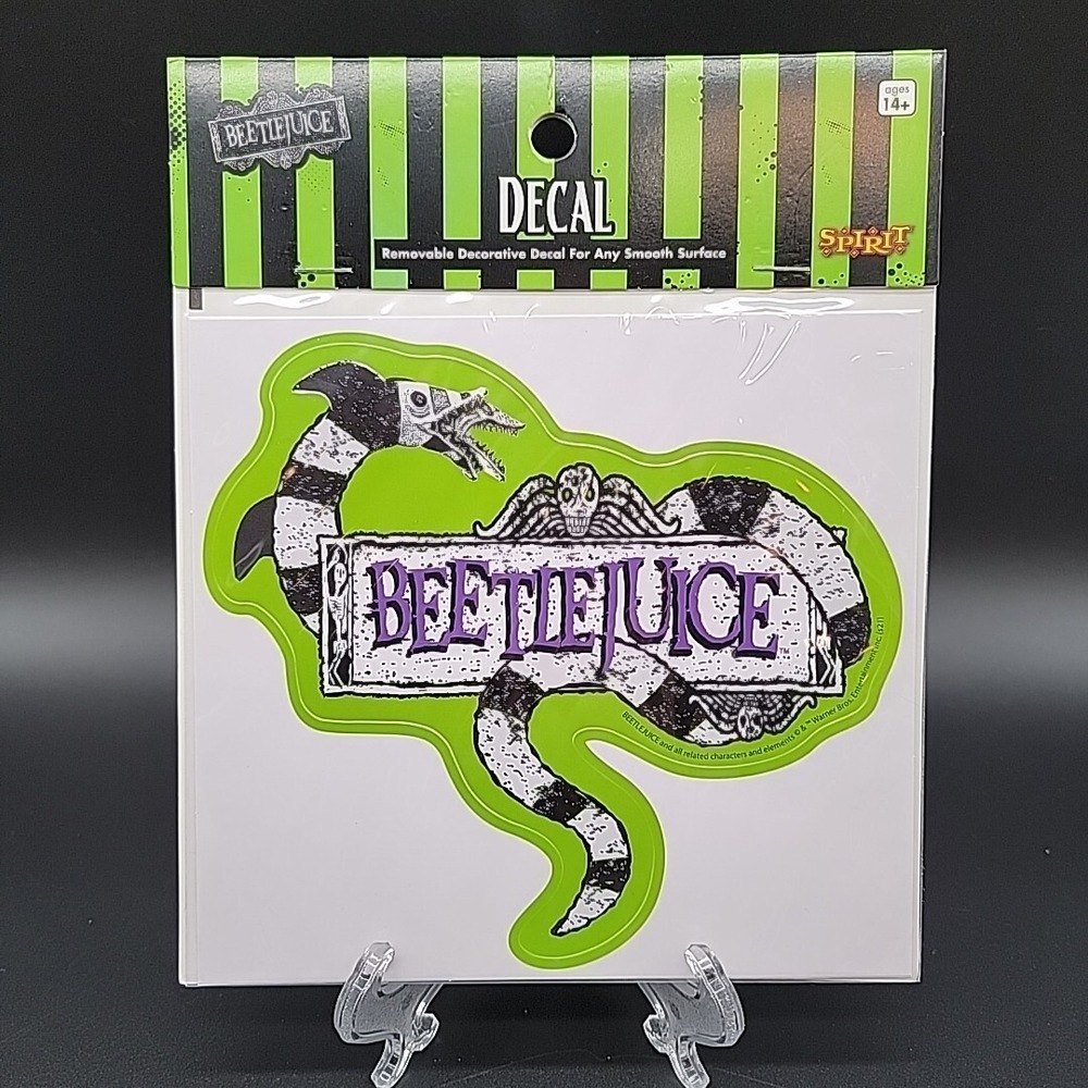 Beetlejuice Sandworm Decal Halloween Ghost Movie Car Computer Horror Sand Worm